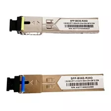 Par Módulos Gbic Sfp 20km Sc B63s + B35s Bidirecional C/ Nfe