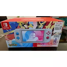 Nintendo Switch Lite Edicion Pokemon Zacian And Zamazenta