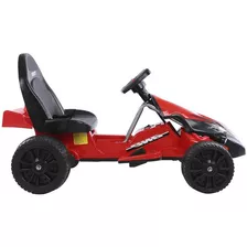 Mini Kart Elétrico Infantil 6v Vermelho Faster - Brink