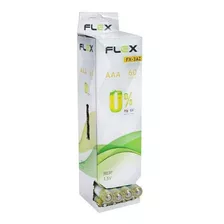 Pilha Aa (tubo C/60 Aa) Zinco Carbono Flex