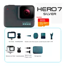 Gopro Hero7 Silver Openbox + Sandisk Extreme 64 + Accesorios