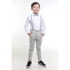 Roupa Social Infantil Masculino Casamento Pajem Batizad C001