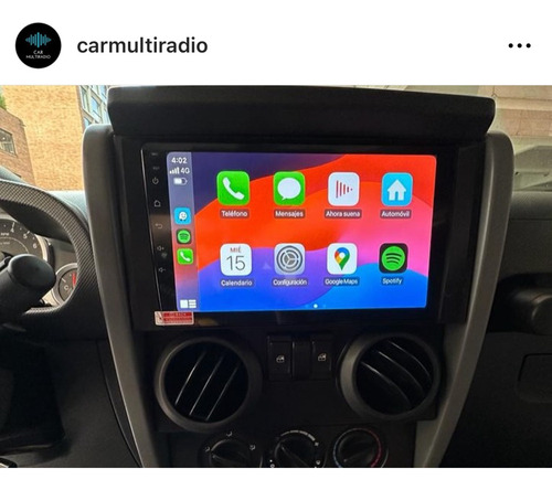 Radio Android Carplay 2+32 Jeep Wrangler Rubicon Primera Gen Foto 4