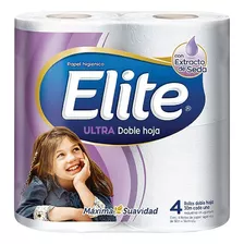 Papel Higienico Elite Ultra Blanco 30 Metros X4