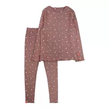 Pijama Must Have Café Claro Ficcus