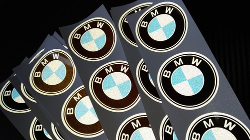 Calcomanias Stickers Bmw Reflejante Para Top Case O Casco  Foto 2