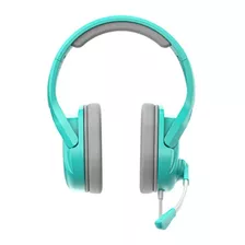 Auriculares Fantech Valor Mh86 Gamer Microfono Verde Agua