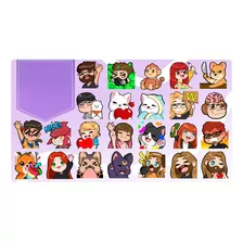 Emotes Para Twitch X6 / Emotes X 6