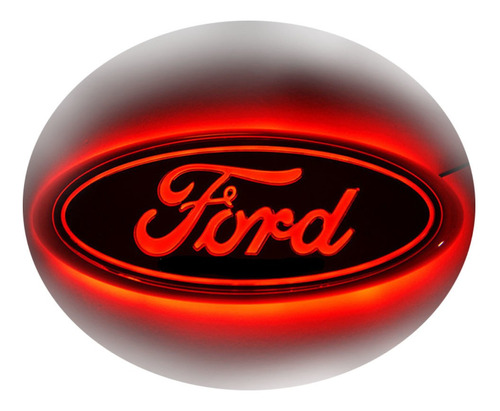 23 * 9cm Led Ford 3d Logo Luz Blanca Clara Foto 8