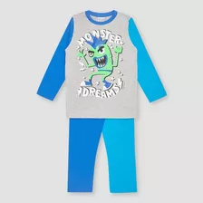 Pijama Monster Jersey Nene - Grisino