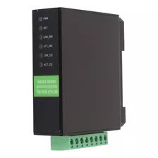 Servidor En Serie Ethernet Rs232 A Rj45 Rs485 Rail De Doble