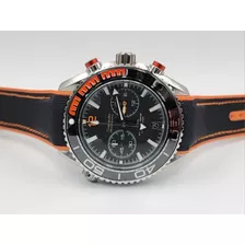 Reloj Omega Speedmaster Planet Ocean Cara Negra Cronometro