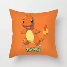 Capa Almofada Decorativa Anime Pokemon 45x45 - Charmander