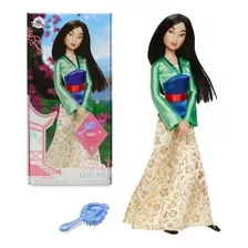 Mulan Muñeca Princesa Con Cepillo Disney Stock