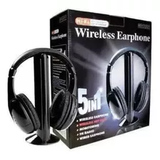 Auriculares Inalambricos Ideal Para Tv Pc 5 En 1