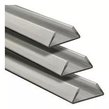 Perfil Aluminio Para Fixação De Tela Plastico E Lona 168m