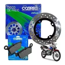 Disco Freio Traseiro Nx 400 Falcon Com Pastilhas Cobreq