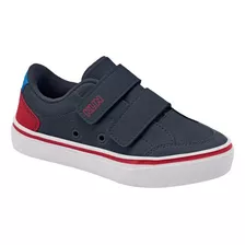 Tênis Casual Masculino Infantil Velcro Escolar Passeio Festa