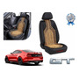 Cubre Respaldo Asiento Bolitas De Madera Mustang Gt V8 15-18