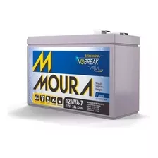 Moura 12v 7ah Alarme Cerca Eletrica Nobreak