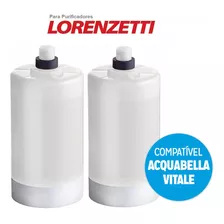 Kit 2 Refil Lorenzetti Compatível Acquabella Vitalle Rv01