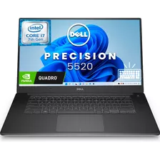 Laptop Dell Nvidia Quadro Core I7 7th 16gb Ram 256gb Ssd