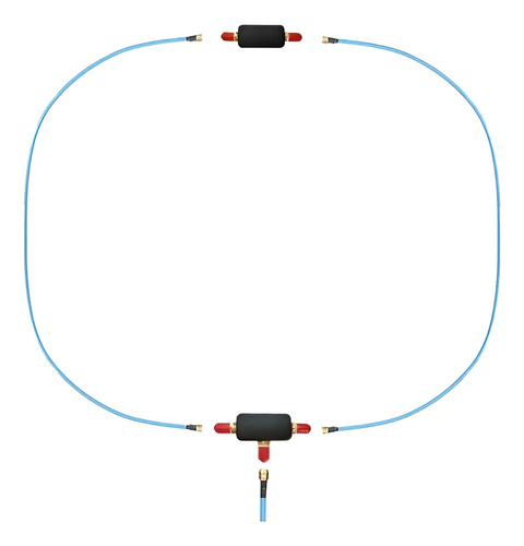 Antena Loop Para Sdr Radioaficionado Bajo Ruido Hf Vhf Bucle