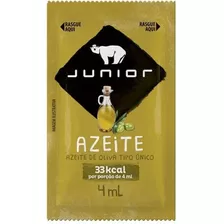Azeite Oliva Junior Sache 4ml Caixa 200 Unidades