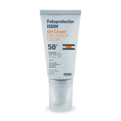 Fotoprotector Isdin Dry Touch Color Gel Cream En Gel/crema Fps50 X 50 ml
