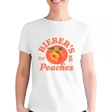 Playera Justin Biber Peaches Farm Durazno Pop