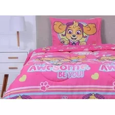 Plumón Paw Patrol Reversible Single 1,5