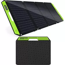 Kit De Cargador Solar Plegable De 100w Estación De Ene...