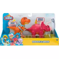 Dino Ranch Jazwares Figura Biscuit Y Angus Dnr0008