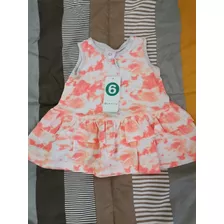 Se Venden 2 Vestidos Y 1 Ballerinas Para Bebes De 6 Meses. 