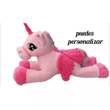 Unicornio Peluche Grande Gigante 1.00 Metro Personalizado 