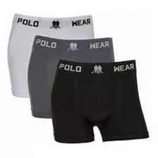 Kit 12 Cuecas Masculina Boxer Conforto Microfibra Polo Wear 