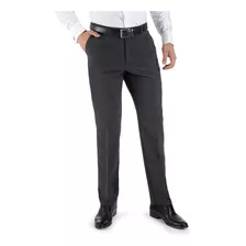 Pantalón Yale Hombre Vestir Liso Sin Pinzas Recto Marquiz 