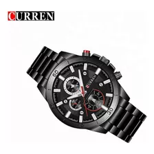 Reloj Para Hombre Curren 8275bkwt Negro