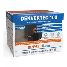 Denvertec 100 - Argamassa Impermeabilizante Eficiente 18kg