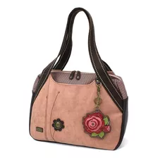 Chala Bolso Bowling - Rosa Roja - Rosa Polvorienta