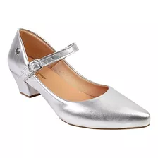 Sapato Scarpin Feminino Bico Fino Estilo Boneca R: 36.003