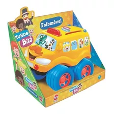 Carrinho Fofomovel Amarelo - Mundo Bita - Lider Brinquedos