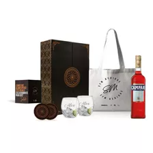 Experiencia Campari 750cc Box Regal Grabado Personalizado