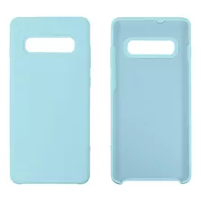 Capa Capinha Silicone Veludo Compatível Galaxy S10 Cover 