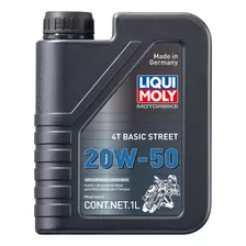 Liquimoly 20w50 4t Basic Street Original Aceite Mineral Moto
