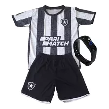 Camisa Futebol Conjunto Uniforme Infantil Novo 4/14 A