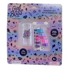 Mini Organizador Con Maquillaje Girl Boss