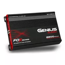 Amplificador Genius 4 Canales Gfx-75x4