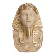 Faraón Egipcio Busto Figura Decoración Interior Cerámica 