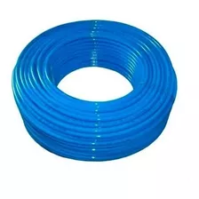 100m Mangueira Pneumática Flexível 10mm - Tubo Pu Azul 10mm